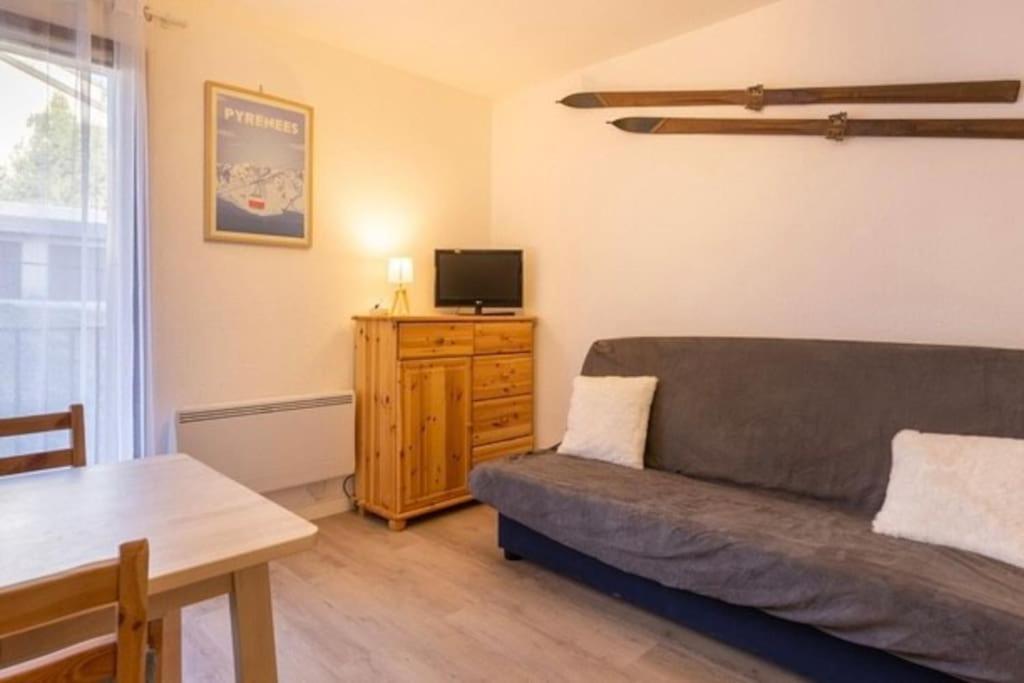 Studio Cabine 86 Cosy Les Angles  Luaran gambar