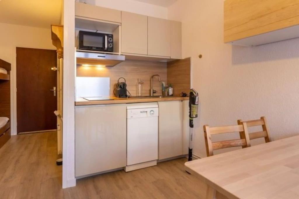 Studio Cabine 86 Cosy Les Angles  Luaran gambar